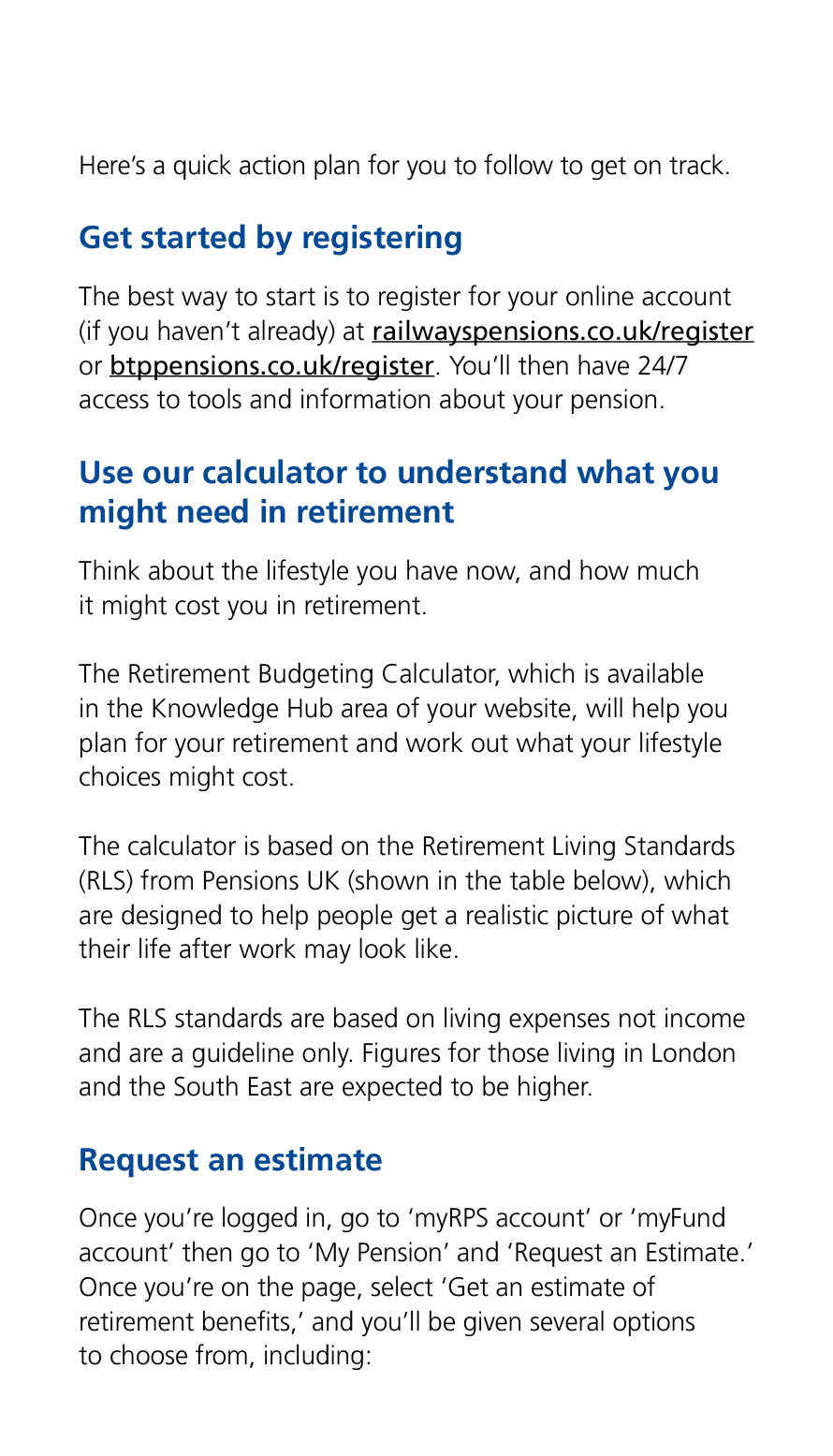 Here’s a quick action plan for you to follow to get on track. Get started by registering The best way to start is to ...