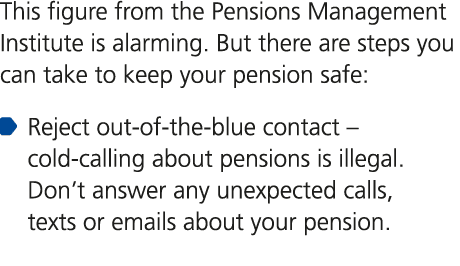 This figure from the Pensions Management Institute is alarming. But there are steps you can take to keep your pension...