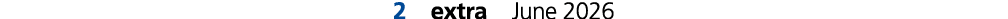 2 extra June 2026