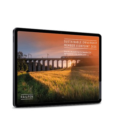 Tablet Computers Horizontal Mockups with Blank Screens, Perspective Side View, Isolated on White Background. Vector Illustration