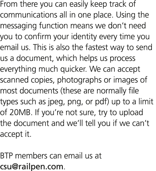 From there you can easily keep track of communications all in one place. Using the messaging function means we don’t ...