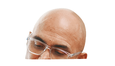 Home, documents and man writing, planning and life insurance with mortgage, update will and testament. Apartment, person or guy with paperwork, budget and retirement fund with schedule or information