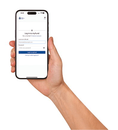 Hand showing smartphone with blank screen isolated on white background. Business, Finance and Technology concept.