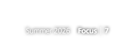 Summer 2026 Focus 