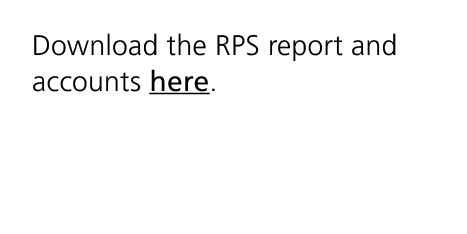 Download the RPS report and accounts here.