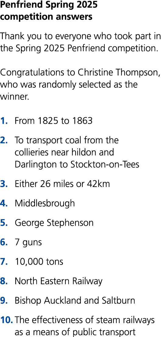 Penfriend Spring 2025 competition answers Thank you to everyone who took part in the Spring 2025 Penfriend competitio...