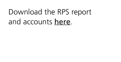 Download the RPS report and accounts here.