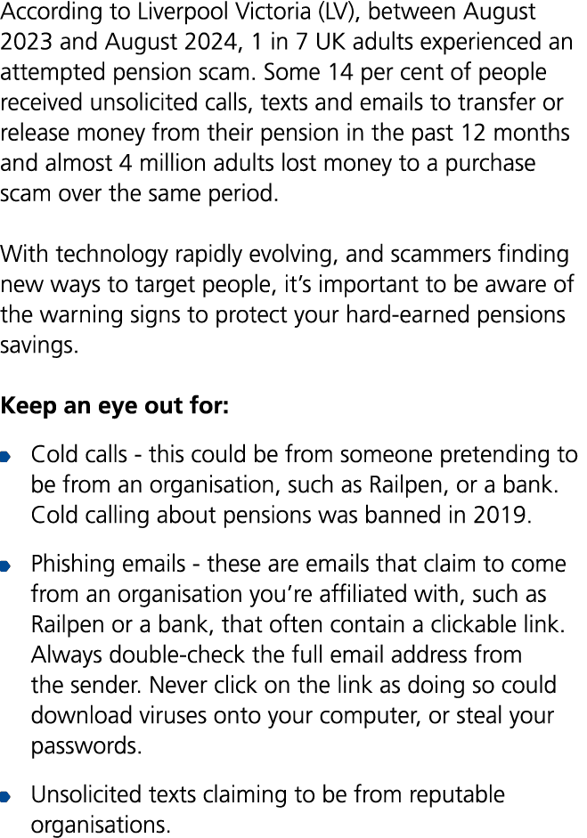 According to Liverpool Victoria (LV), between August 2023 and August 2024, 1 in 7 UK adults experienced an attempted ...
