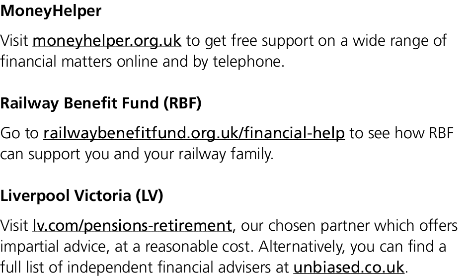 MoneyHelper Visit moneyhelper.org.uk to get free support on a wide range of financial matters online and by telephone...