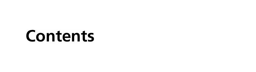 Contents