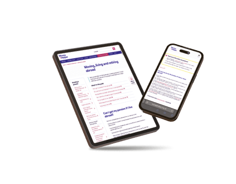 Frameless Smartphone Screen and Digital Tablet on white Background