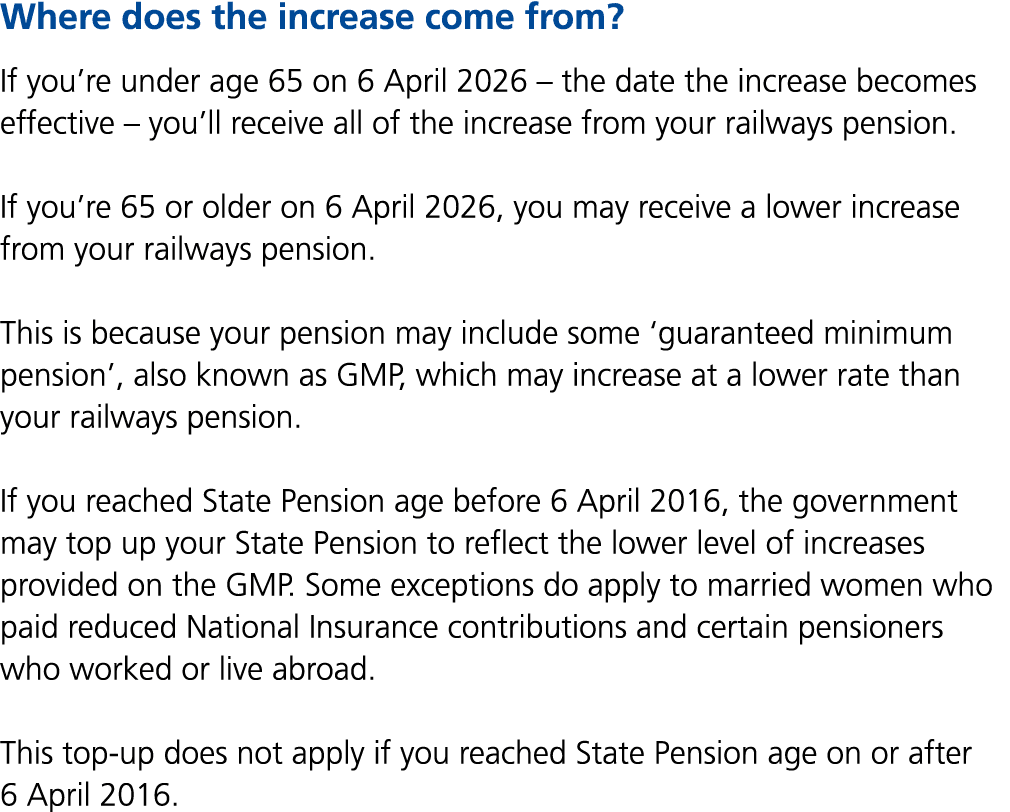 Where does the increase come from? If you’re under age 65 on 6 April 2026 – the date the increase becomes effective –...
