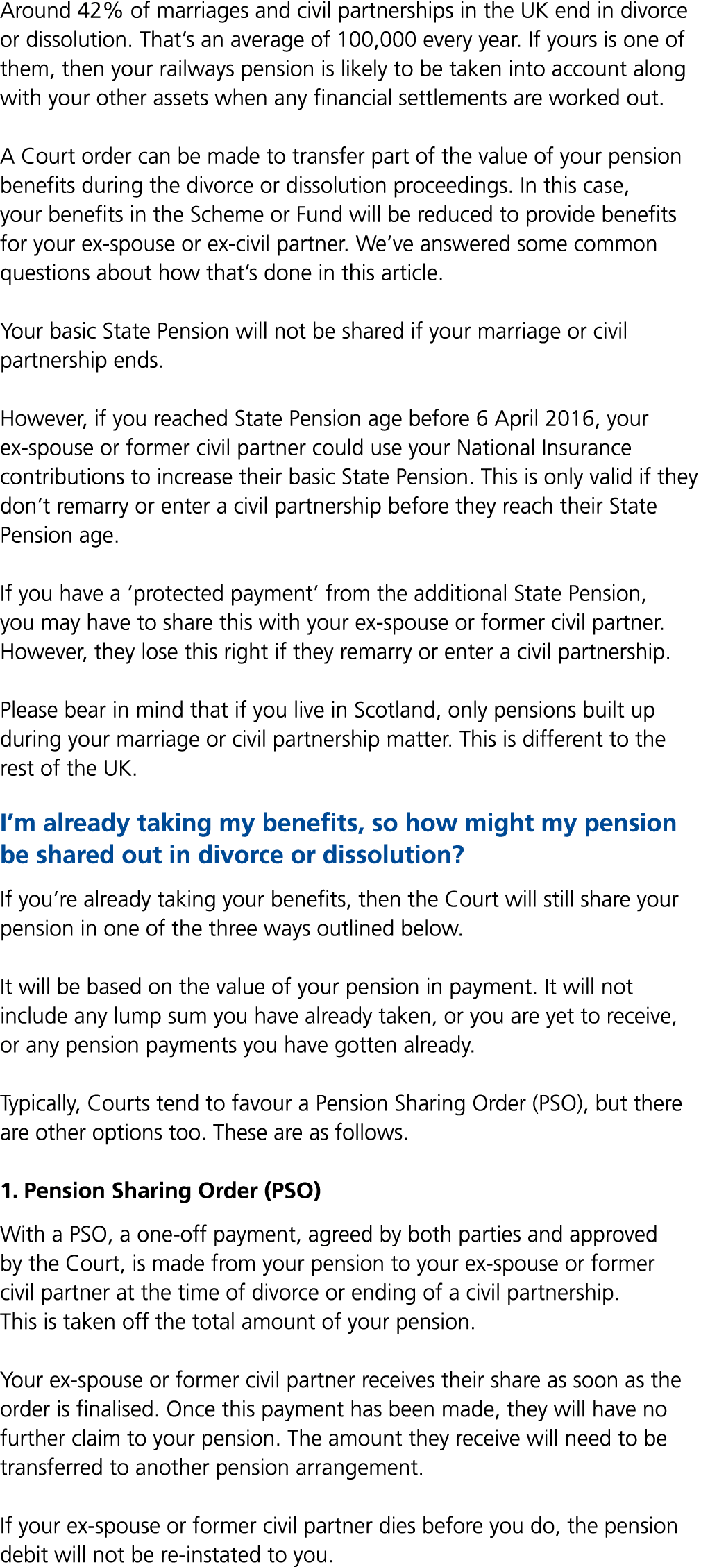Around 42% of marriages and civil partnerships in the UK end in divorce or dissolution. That’s an average of 100,000 ...