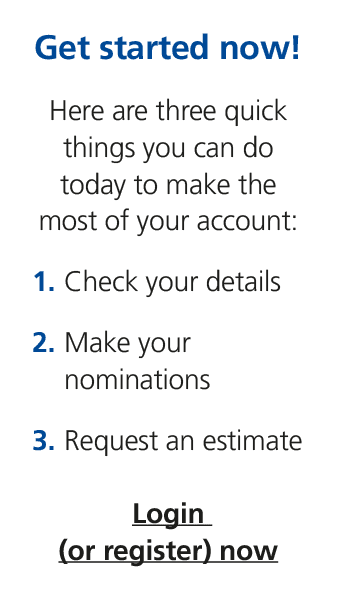Get started now! Here are three quick things you can do today to make the most of your account: 1. Check your details...