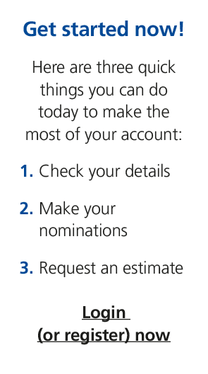 Get started now! Here are three quick things you can do today to make the most of your account: 1. Check your details...
