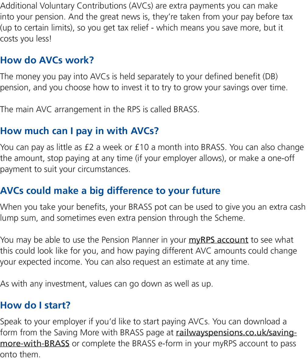 Additional Voluntary Contributions (AVCs) are extra payments you can make into your pension. And the great news is, t...