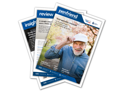 A selection of newsletters published by the RPS