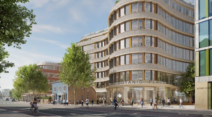 CGI of Botanic Place