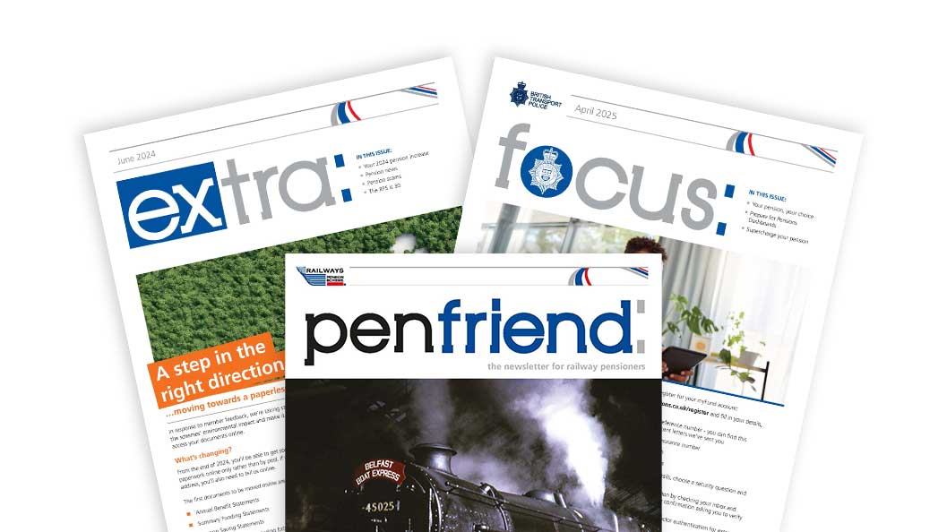 Pack shot of Penfriend, Focus and Extra newsletters
