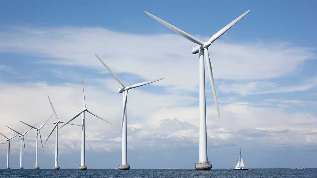 A wind farm